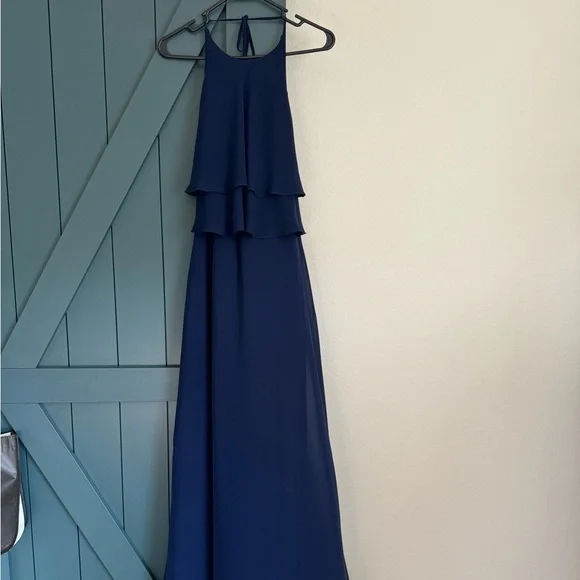 Azazie | Dresses | Reverie Navy Bridesmaid Dress | Poshmark
